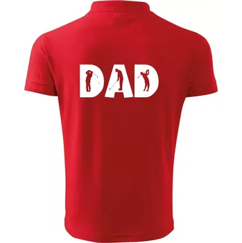 Pánská košile Golf dad - Polokošile pánská Pique Polo 203 - M ( Červená )