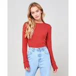 RIP CURL triko - Cosy Ls Crew Tee Baked Apple Mar (9027) velikost: L