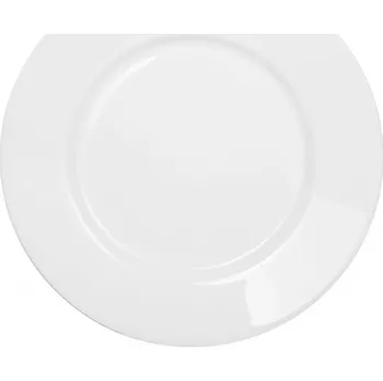 Talíř Každý den bílý skleněný mělký talíř 24 cm LUMINARC