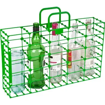 Sklenice Držák skleněných lahví a sklenic ECORACK ze syntetické tkaniny