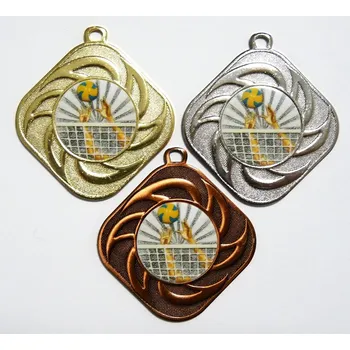 Volejbal medaile DI5010-K007 Zde napište text na štítky a součet zadejte do košíku. Více informací viz.POPIS v dolní části.