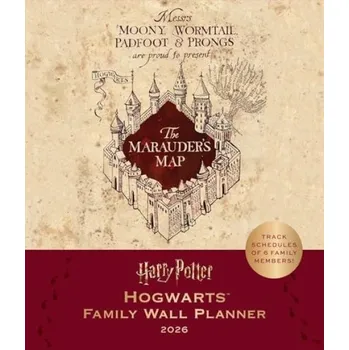 Cizojazyčná kniha 2026 Harry Potter: Hogwarts Family Wall Planner - Insight Editions