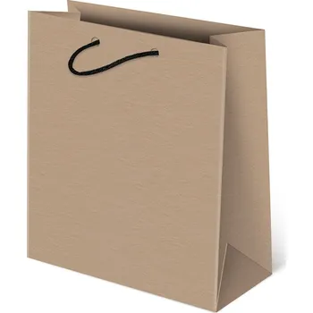 Dárková taška Papírová taška EKO HNĚDÁ PS maxi ,balení 10 ks 579011