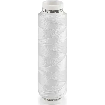 Nit Obuvnická nit Ultrapoly 30, návin 50 m, barva 001 bílá