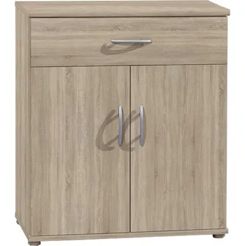 Komoda Skříňka LILLY 11, dub Sonoma, hnědá