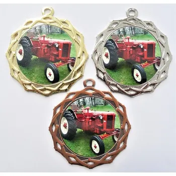 Traktor medaile DI7003-L169 Zde napište text na štítky a součet zadejte do košíku. Více informací viz.POPIS v dolní části.