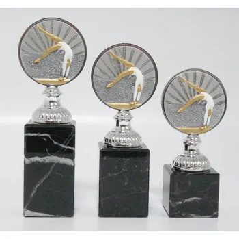 Gymnastka trofeje 50-FG050 Zde napište text na štítky a součet zadejte do košíku. Více informací viz.POPIS v dolní části.