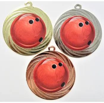 VIZINGR Bowling medaile DI7001-L147
