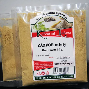 Koření Zázvor mletý 20g
