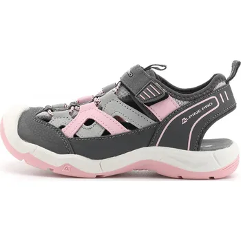 Dívčí obuv Alpine Pro Unewo Dětské sandály KBTC410 tmavě šedá 29