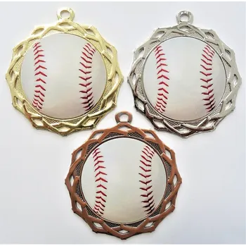 Baseball medaile DI7003-L126 Zde napište text na štítky a součet zadejte do košíku. Více informací viz.POPIS v dolní části.