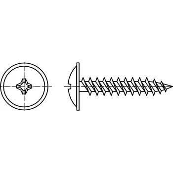 Vrut vrut do sádrokartonu dvouchodý ocel FC 4.2 mm 35 mm