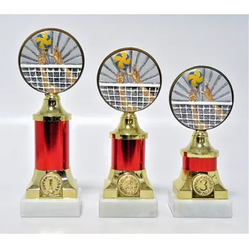 Volejbal trofeje 60-FG007 Zde napište text na štítky a součet zadejte do košíku. Více informací viz.POPIS v dolní části.