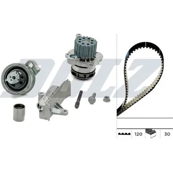 Vodní pumpa + sada ozubeného řemene DOLZ KD082
