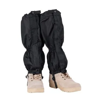 Cyklistické návleky Nepromokavé Ripstop návleky - Černé