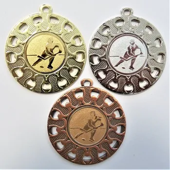 Hokej medaile ME.097-99 Zde napište text na štítky a součet zadejte do košíku. Více informací viz.POPIS v dolní části.