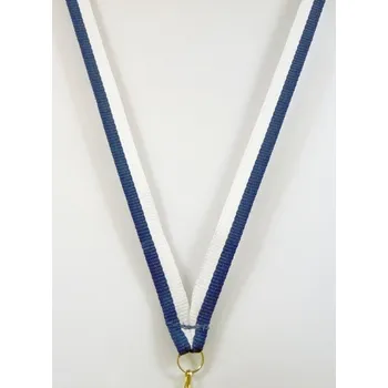 Stuha CHINA Stuha bílo-modrá - ÚZKÁ