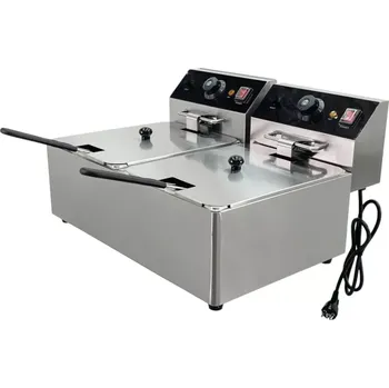 fritéza vasegastro Elektrická fritéza - 2x 6 L