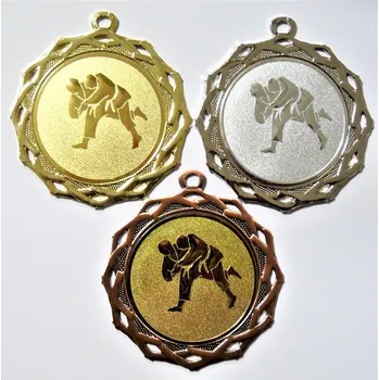 Judo medaile DI7003-77 Zde napište text na štítek a součet zadejte do košíku. Více informací viz.POPIS dole.