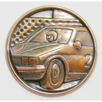 DO VYPRODÁNÍ ZÁSOB Auta MINI emblém A41č.37-bronz