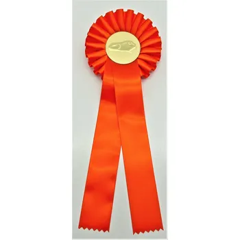 Morče kokarda oranžová POTISK STUHY NEPROVÁDÍME. U tohoto výrobku nelze požadovat žádný text.