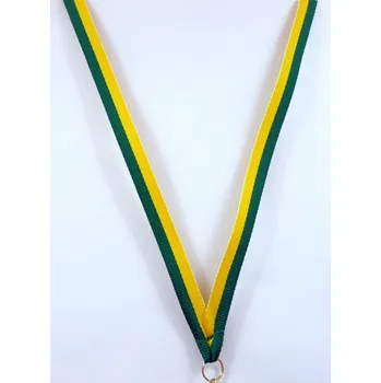 Stuha CHINA Stuha žluto-zelená - ÚZKÁ