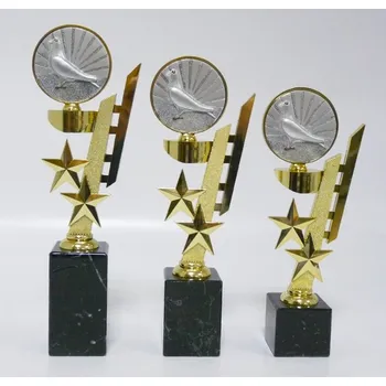 Holub trofeje 48-FG026 Zde napište text na štítky a součet zadejte do košíku. Více informací viz.POPIS v dolní části.