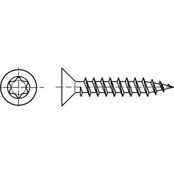 Vrut vrut ocel ZŽ zapuštěná celý závit 3.5 mm 50 mm
