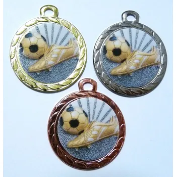 Fotbal medaile DI3206-K028 Zde napište text na štítky a součet zadejte do košíku. Více informací viz.POPIS v dolní části.