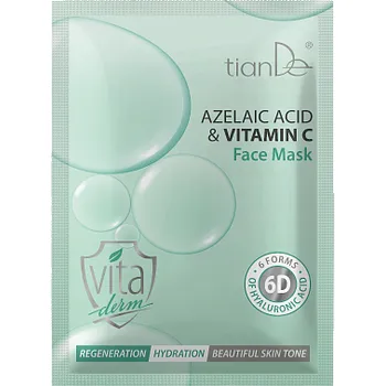 Pleťová maska tianDe Pleťová maska Kyselina azelaová a vitamín C