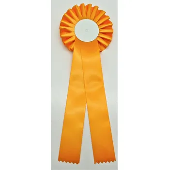 Kokarda žlutá Emblém MAXI (5cm) vyberte z naší nabídky podle sportu. POTISK STUHY NEPROVÁDÍME. U tohoto výrobku nelze požadovat žádný text.