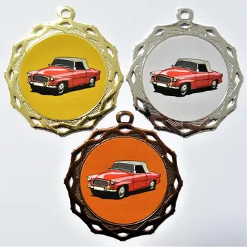Auto veterán medaile DI7003-L299 Zde napište text na štítky a součet zadejte do košíku. Více informací viz.POPIS v dolní části.
