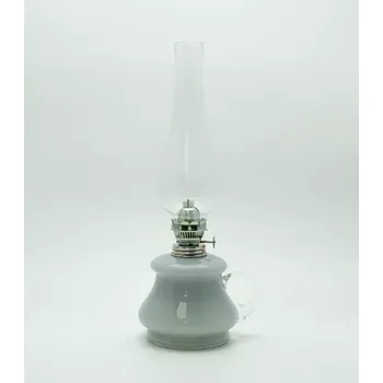 Petrolejová lampa Petrolejová lampa Tereza - Basic - opál šedý | 95806