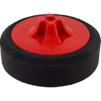 NOVOL - Černá lešticí houba měkká 150mm M14