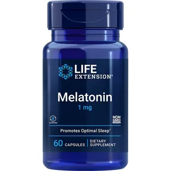 Fitness strava Life Extension Melatonin 1 mg 60 kapslí