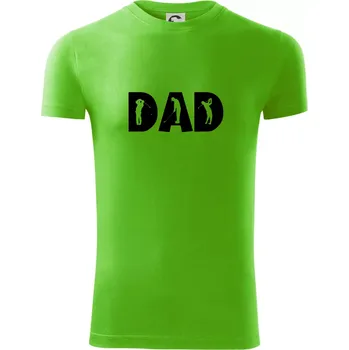 Pánské tričko Golf dad - Viper FIT - Pánské zůžené tričko - 2XL ( Apple Green )