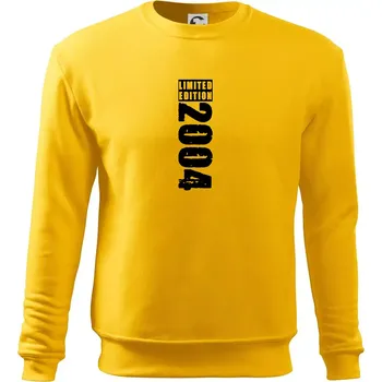Pánská mikina Limited edition 2004 pruh - Mikina Essential pánská - 3XL ( Žlutá )