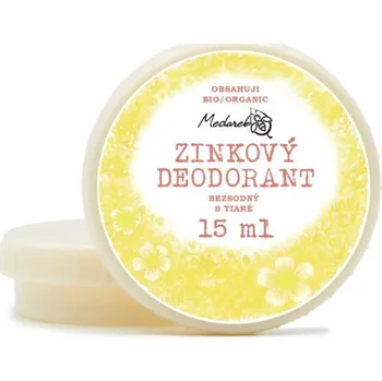 Medarek Zinkový deodorant bez sody Tiaré (gardénie) 15 ml