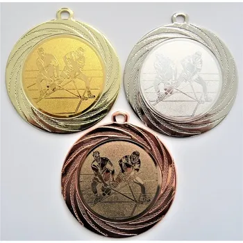 Florbal medaile DI7001-165 Zde napište text na štítky a součet zadejte do košíku. Více informací viz.POPIS v dolní části.