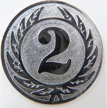 HOLANDSKO MINI emblém A1 č.106-STŘÍBRNÝ