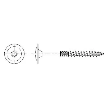 Vrut vrut konstrukční nerez A2 60 mm 6 mm