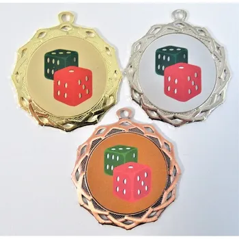 Kostky medaile DI7003-L57 Zde napište text na štítky a součet zadejte do košíku. Více informací viz.POPIS v dolní části.