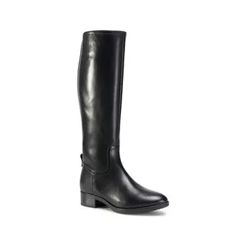 Dámská obuv Geox Kozačky ve vojenském stylu D Felicity A D04G1A 00043 C9999 Černá 35