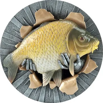 VIZINGR Ryba MINI emblém K1076-2,5cm