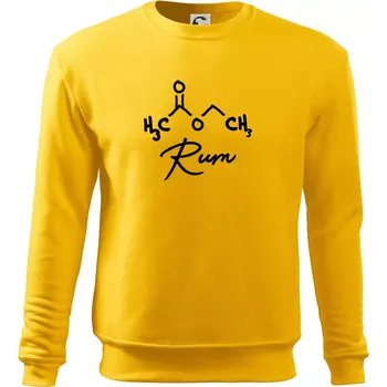 Pánská mikina Barová chemie - rum - Mikina Essential pánská - L ( Žlutá )