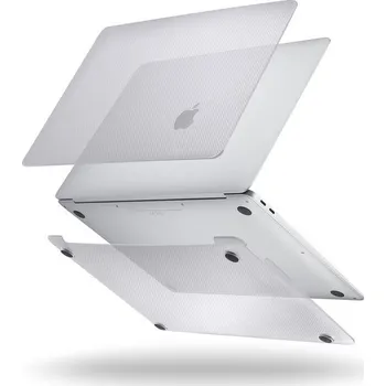 Pouzdro na mobilní telefon Pipetto Hardshell Dots kryt MacBook Air 13.3" (M1) čirý