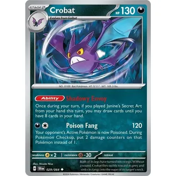 Karetní hra Crobat 029/064 - Shrouded Fable Typ karty: Reverse Holo