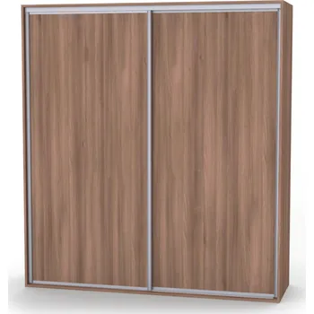 Postel NÁBYTEK MIKULÍK s.r.o. ONYX - dvoudveřová šatní skříň, plné dveře, 120 až 200cm x 220/240cm Šířka: 120cm, Výška: 220cm, Dekor: olše Šířka: 140cm, Dekor: akácie skořice