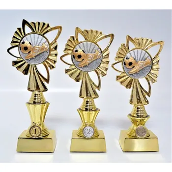 Fotbal trofeje K21-FG028 Zde napište text na štítky a součet zadejte do košíku. Více informací viz.POPIS v dolní části.