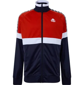 Pánský svetr Kappa Unther Tracksuit Top Red/Navy L
